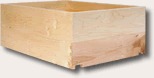 Dovetail Drawer Box with Notched Back