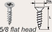 Flathead Screw